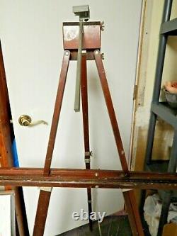 Vintage Anco Bilt Folding Wooden Tripod Easel Artist Studio Painter Decor Art
