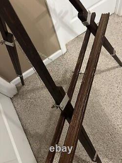 Vintage Anco Built Wood/wooden Art/artist's Easel -glendale New York-64