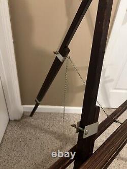 Vintage Anco Built Wood/wooden Art/artist's Easel -glendale New York-64