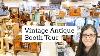 Vintage Antique Booth Tour Booth Display After Christmas