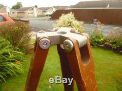 Vintage / Antique Wooden Tripod / Made In Britain