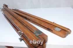 Vintage Artists Floor Easel, Wooden Large, Foldable Paintings or Photo Tripod