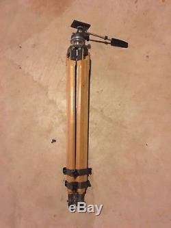 Vintage Berlebach Wood Tripod Excellent And Sturdy