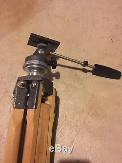 Vintage Berlebach Wood Tripod Excellent And Sturdy