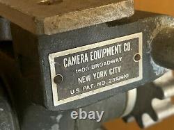 Vintage Camera Equipment Co. NY Junior Professional Cinema Camera Wood Tripod