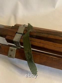 Vintage Camera Equipment Co. NY Junior Professional Cinema Camera Wood Tripod