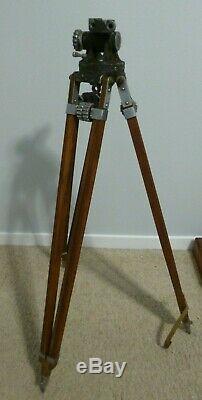 Vintage Camera Equipment Co. Professional Jr 35mm Cinema Camera Wooden Tripod