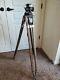 Vintage Camera Equipment Co. Professional Jr Friction Head With Wooden Tripod