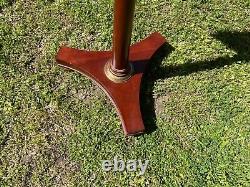 Vintage Cherry Wood Music/Book Stand Pedestal Podium Library, Bombay Company