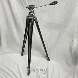 Vintage Craig-Thalhammer Movie Photography Survey Wood Tripod With Head
