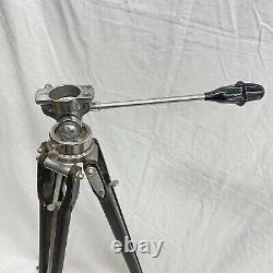 Vintage Craig-Thalhammer Movie Photography Survey Wood Tripod With Head