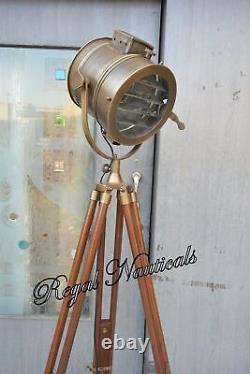 Vintage Design Floor Lamp Tripod Lighting Searchlight Spot light Decor home Dec