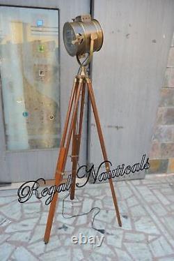 Vintage Design Floor Lamp Tripod Lighting Searchlight Spot light Decor home Dec