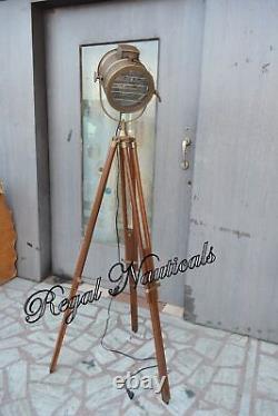 Vintage Design Floor Lamp Tripod Lighting Searchlight Spot light Decor home Dec