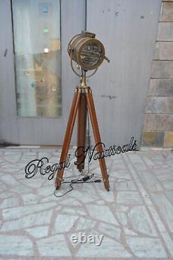 Vintage Design Floor Lamp Tripod Lighting Searchlight Spot light Decor home Dec