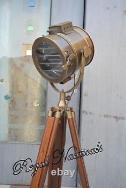 Vintage Design Floor Lamp Tripod Lighting Searchlight Spot light Decor home Dec