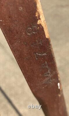 Vintage Dietzgen 1940's Hardwood and Brass Surveyor's Transit Tripod RARE
