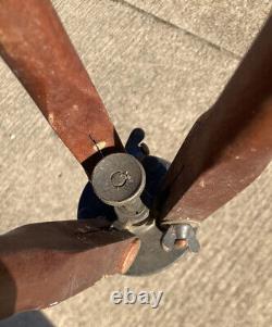 Vintage Dietzgen 1940's Hardwood and Brass Surveyor's Transit Tripod RARE