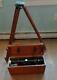 Vintage Dietzgen Survey Transit With Wooden Tripod & Box Made In Usa