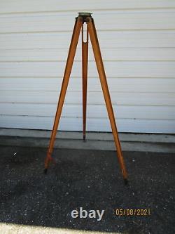 Vintage Dietzgen Wooden Survey Tripod