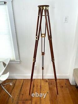 Vintage Folmer Graflex Crown Tripod #4, for 8x10 4x5 5x7 large format, working