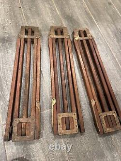 Vintage Folmer Graflex NO. 2 Crown Tripod Legs missing head