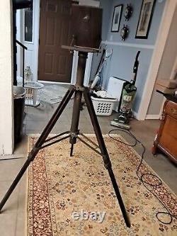 Vintage Graflex FOLMER COMPACT STAND Large Format Camera Tripod Barely Used Rare