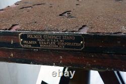Vintage Graflex FOLMER COMPACT STAND Large Format Camera Tripod Barely Used Rare