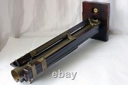 Vintage Graflex FOLMER COMPACT STAND Large Format Camera Tripod Barely Used Rare