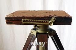 Vintage Graflex FOLMER COMPACT STAND Large Format Camera Tripod Barely Used Rare