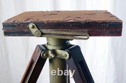 Vintage Graflex FOLMER COMPACT STAND Large Format Camera Tripod Barely Used Rare
