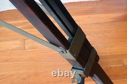 Vintage Graflex FOLMER COMPACT STAND Large Format Camera Tripod Barely Used Rare