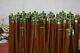 Vintage Home & Office Decor Wooden Tripod Floor Lamp Stand Decor Set Of 5