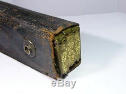 Vintage Kodak Feather Tripod, wood legs/brass fittings + original case