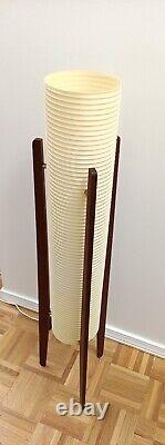 Vintage Mid Century Modern Beehive Tripot Floor Lamp