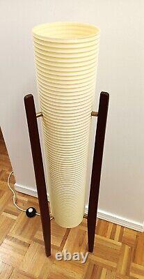 Vintage Mid Century Modern Beehive Tripot Floor Lamp