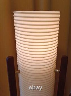 Vintage Mid Century Modern Beehive Tripot Floor Lamp