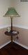 Vintage Mid Century Modern Floor Lamp Table Tripod Base Pole Light Mcm Retro