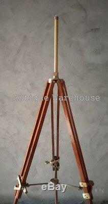 Vintage Nautical Modern Lamp Tripod Stand Handmade Design Shade Lamp Tripod
