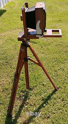 Vintage No. 2 Wood Korona Folding Studio Tripod Stand