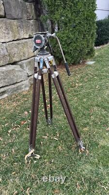 Vintage O'Connor Fluid Head Model C Birns & Sawyer VG 100 TRIPOD NICE