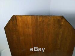 Vintage Pennsylvania House Octagonal End Table Tripod Pedestal Solid Wood