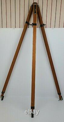 Vintage Photography Gear Thalhammer Wood Tripod Movie Supply Los Angeles