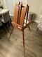 Vintage Portable Trident El Greco French Easel Sketch Box Wooden Folding Tripod