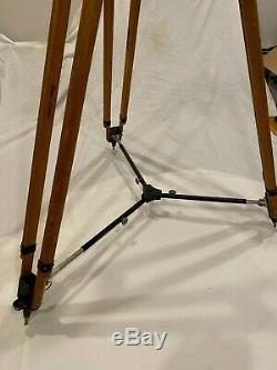 Vintage Professional Wood/Metal Tripod 100mm bowl by Peter Lisand