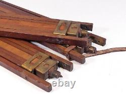 Vintage Quality Wooden Tripod For Plate Camera Thornton Pickard Sanderson Etc G