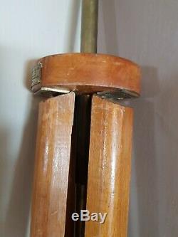 Vintage Scientific instrument Wood Tripod