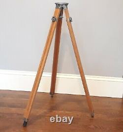 Vintage Sharman Camera Works San Francisco Wood Wooden Camera Tripod