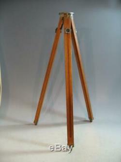 Vintage Sharman Camera Works Wood Wooden Tripod