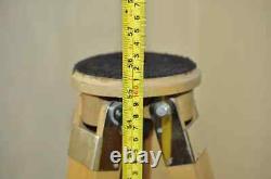 Vintage Soviet Wooden Sliding Tripod Telescopic for Large Format Camera